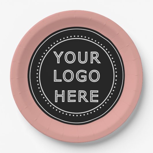 Modern, minimalistisch, elegant en  papieren bordje (Voorkant)