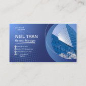 Modern minimalistisch – elegant en professioneel o visitekaartje (Voorkant)