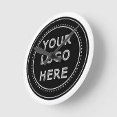 Modern, minimalistisch, elegant en  ronde klok (Hoek)