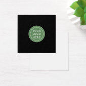 Modern, minimalistisch, elegant en vierkante visitekaartjes (Bureau)