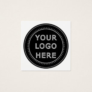 Modern, minimalistisch, elegant en  vierkante visitekaartjes