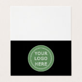 Modern, minimalistisch, elegant en  visitekaartje (Buitenkant ongevouwen)