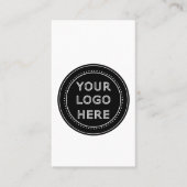 Modern, minimalistisch, elegant en visitekaartje (Voorkant)