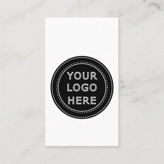 Modern, minimalistisch, elegant en  visitekaartje (Voorkant)