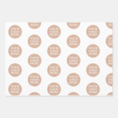 Modern, minimalistisch, elegant &  inpakpapier vel (Voorkant)