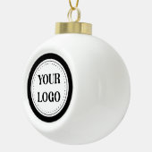 Modern, minimalistisch, elegant & keramische bal ornament (Rechts)