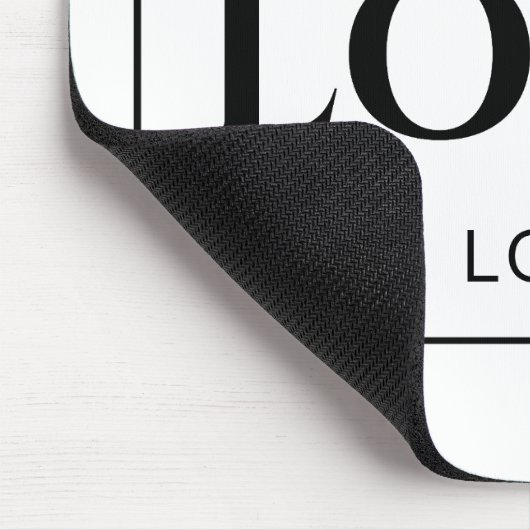 Modern, minimalistisch, elegant &  muismat (Hoek)