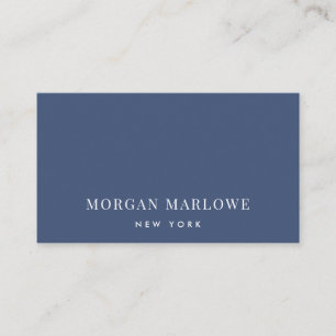 Modern minimalistisch elegant professioneel marine visitekaartje