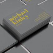 Modern minimalistisch elegant professioneel netwer visitekaartje