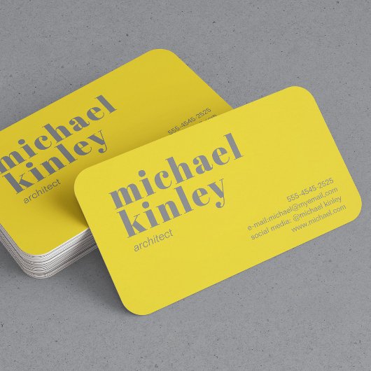 Modern minimalistisch elegant professioneel netwer visitekaartje