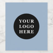 Modern, minimalistisch, elegant & wijn etiket (Enkel label)