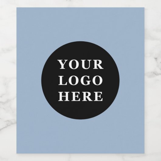 Modern, minimalistisch, elegant &  wijn etiket (Enkel label)