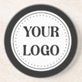 Modern, minimalistisch, elegant & zandsteen onderzetter (Voorkant)