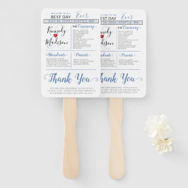 Modern minimalistisch 🤵 Elegante eenvoudige bruil Handwaaier