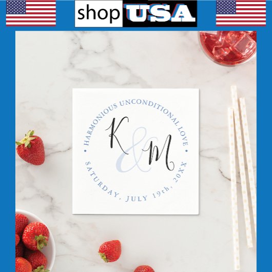 Modern minimalistisch 🤵 Elegante eenvoudige bruil Servet