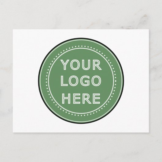 Modern, minimalistisch en elegant briefkaart (Voorkant)