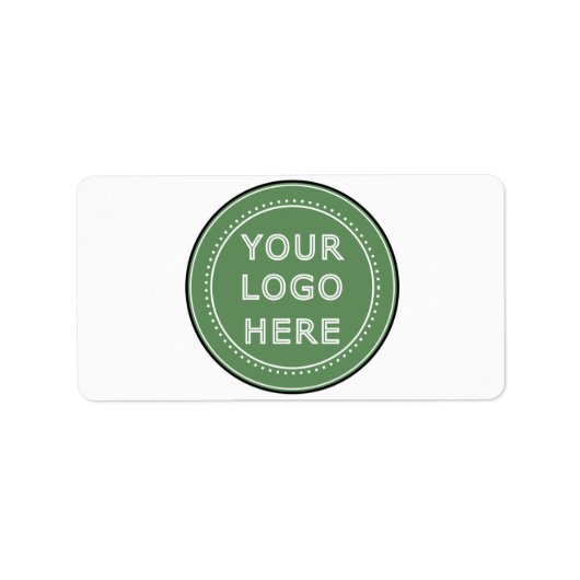 Modern, minimalistisch en elegant etiket (Voorkant)