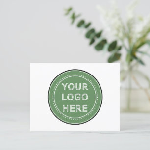 Modern, minimalistisch en elegant feestdagenkaart