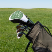 Modern, minimalistisch en elegant golfheadcover (Insitu)