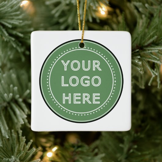 Modern, minimalistisch en elegant keramisch ornament (Boom)