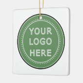 Modern, minimalistisch en elegant keramisch ornament (Links)