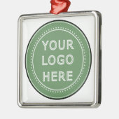 Modern, minimalistisch en elegant metalen ornament (Links)