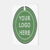 Modern, minimalistisch en elegant metalen ornament (Voorkant links)