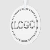 Modern, minimalistisch en elegant ornament (voorkant)