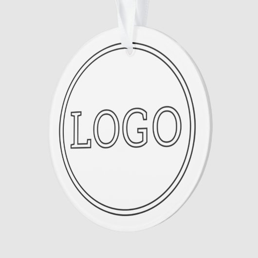 Modern, minimalistisch en elegant ornament (voorkant)