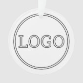 Modern, minimalistisch en elegant ornament (voorkant)