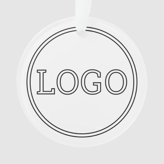 Modern, minimalistisch en elegant ornament (voorkant)