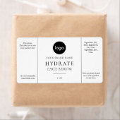 Modern minimalistisch Face Serum Label (Insitu)