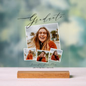 Modern minimalistisch fotoAfstuderen Acryl Bord (Neutraal)