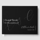 Modern minimalistisch gastenboek (Voorkant)