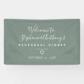 Modern minimalistisch gehoorapparaat spandoek (Horizontaal)