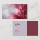 Modern minimalistisch geometrisch bedrijf visitekaartje (Voorkant / Achterkant)