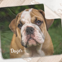 Modern minimalistisch gepersonaliseerd Hondenliefh