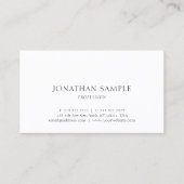 Modern minimalistisch grafisch ontwerp Sjabloon Tr Visitekaartje (Voorkant)