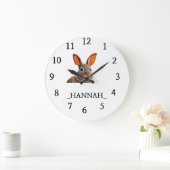 Modern minimalistisch grote klok (Huis)