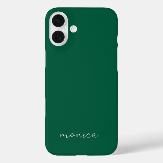 Modern minimalistisch handgeschreven script Hunter Case-Mate iPhone Case (Achterkant)