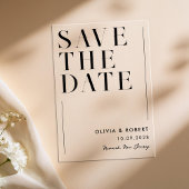 Modern minimalistisch homohuwelijk acryl uitnodigingen