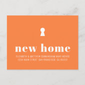 Modern minimalistisch hoofdkwartier nieuw startpun aankondigingskaart (Voorkant)