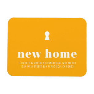 Modern minimalistisch hoofdkwartier nieuw startpun magneet