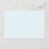 Modern Minimalistisch Informatiekaartje (Achterkant)
