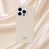 Modern Minimalistisch Initiaal Monogram Case-Mate iPhone Case