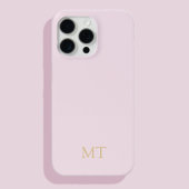 Modern Minimalistisch Initiaal Monogram Case-Mate iPhone Case