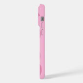 Modern Minimalistisch Initiaal Monogram iPhone Hoesje (Linkerkant)