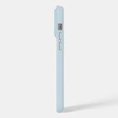 Modern Minimalistisch Initiaal Monogram iPhone Hoesje (Linkerkant)