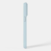 Modern Minimalistisch Initiaal Monogram iPhone Hoesje (Rechterkant)