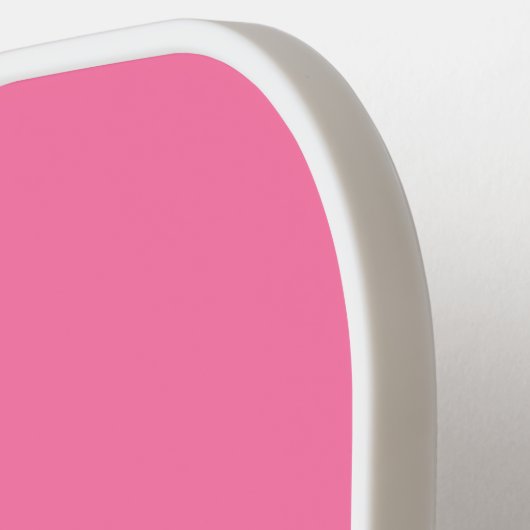 Modern Minimalistisch Initiaal Monogram Pickleball Paddle (Links Detail)